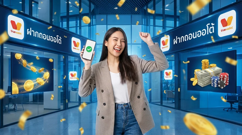 ระบบฝากถอนออโต้ Davin888 รวดเร็วผ่าน True Wallet